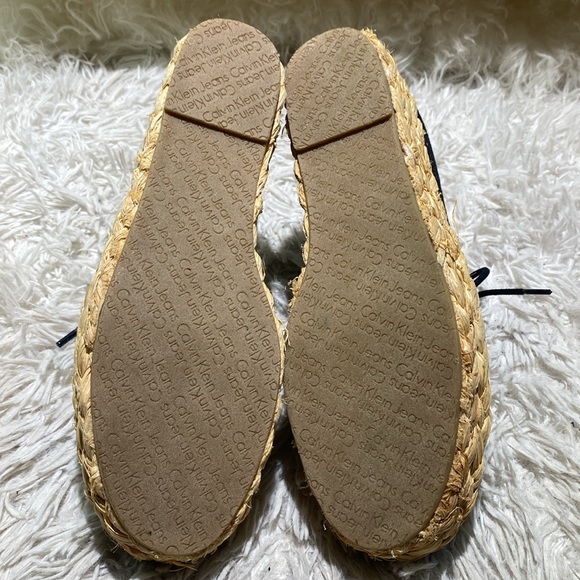 Calvin Klein Denim Platform Shoes - Picture 5 of 9